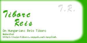 tiborc reis business card